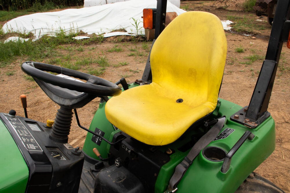 Seat of a John Deere 2210